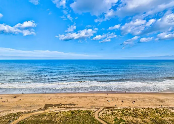 Updated Oceanfront With Balcony Ac Washer & Dryer Pools & Sauna Ferienhaus *